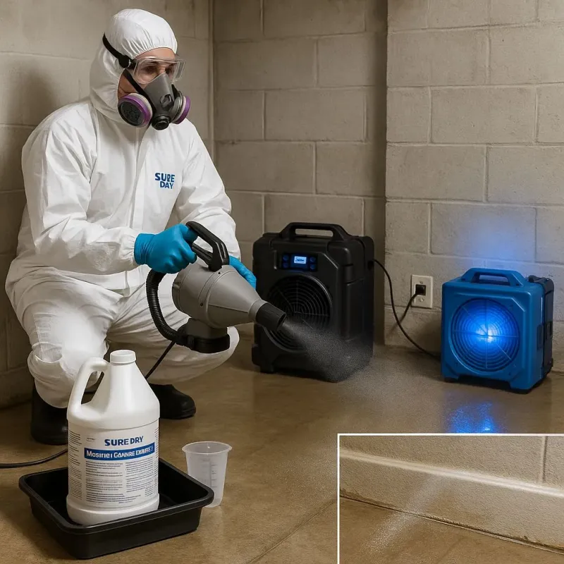 Sanitization and Odor Removal process in Highwood, IL